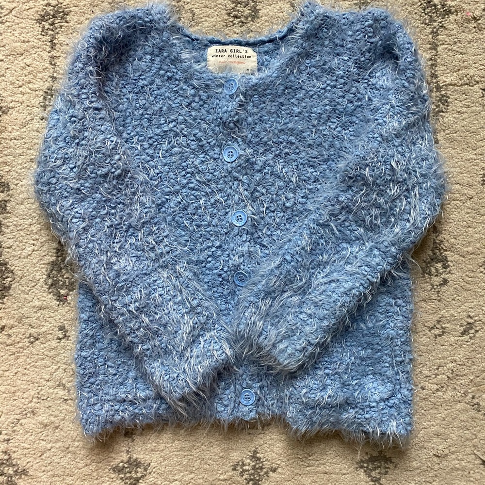 Zara Fuzzy Cardigan